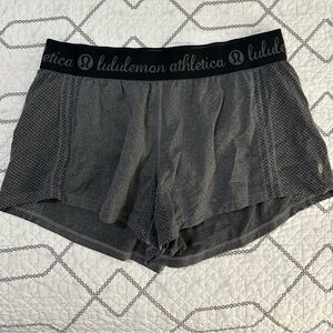 Lululemon Heather Gray Performance Shorts